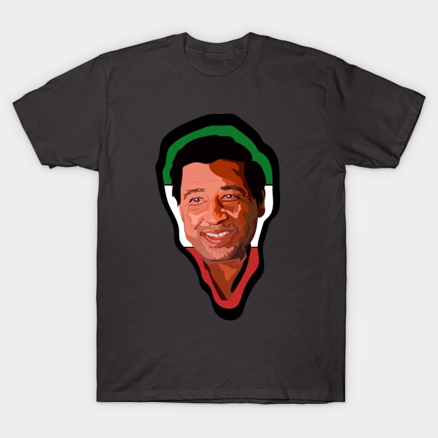 Cesar Chavez Mexico Outline T-Shirt by WaltTheAdobeGuy